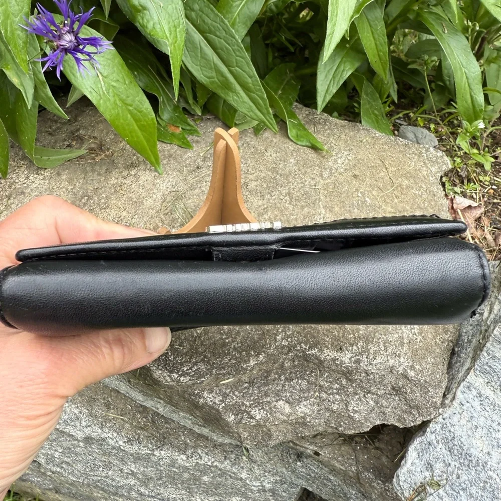 Coach Black LeatherBifold Wallet - Picture 8 of 12
